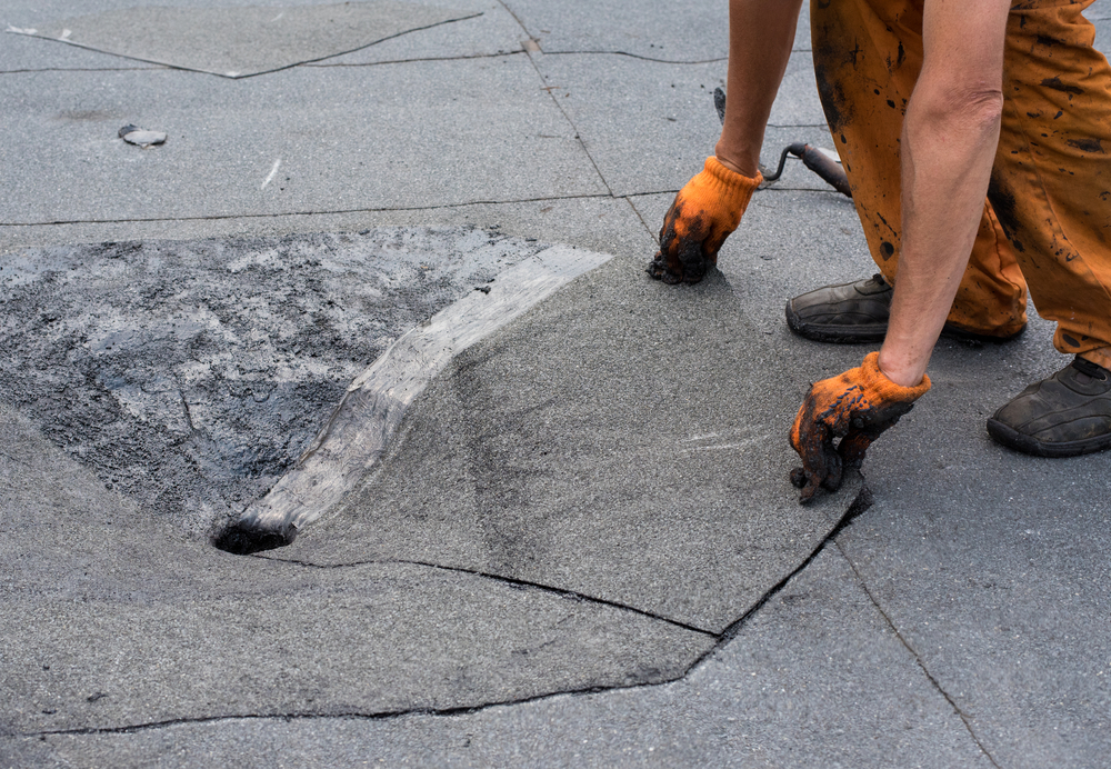 Felt roofing service