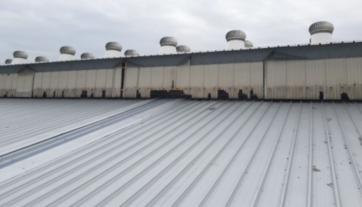 Top causes of commercial roof damage
